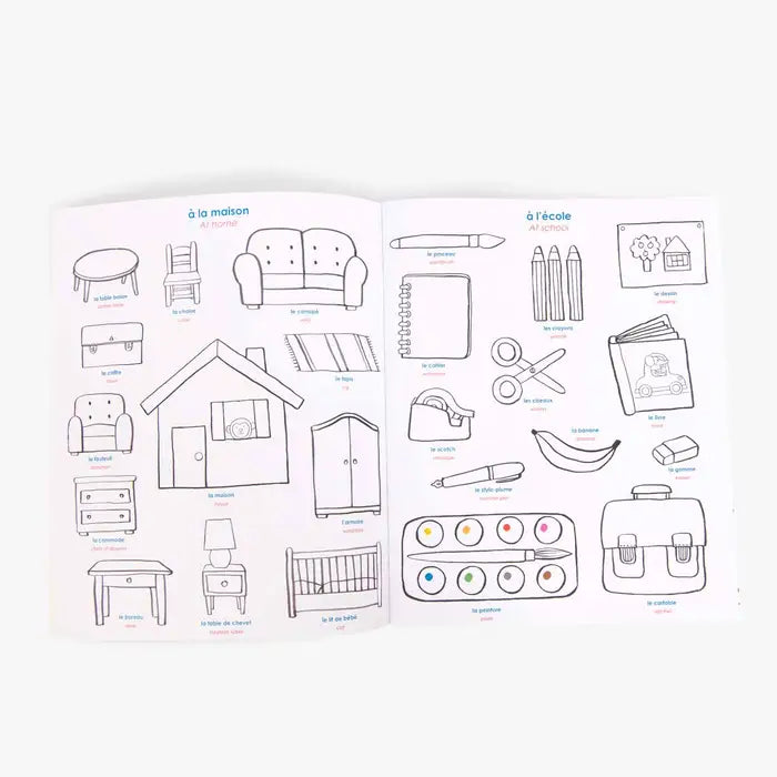 Cuaderno Imagier à colorier