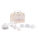 Maleta con set de te porcelana - La petite école de danse