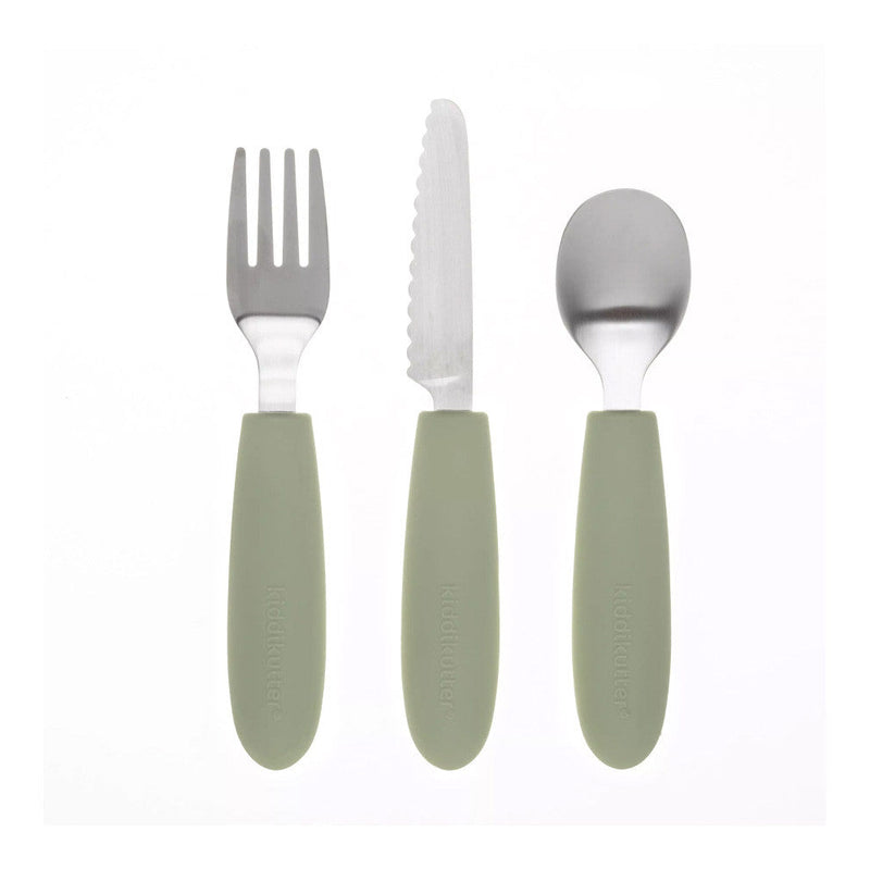 Set de Cubiertos Kiddi Kutter - Sage