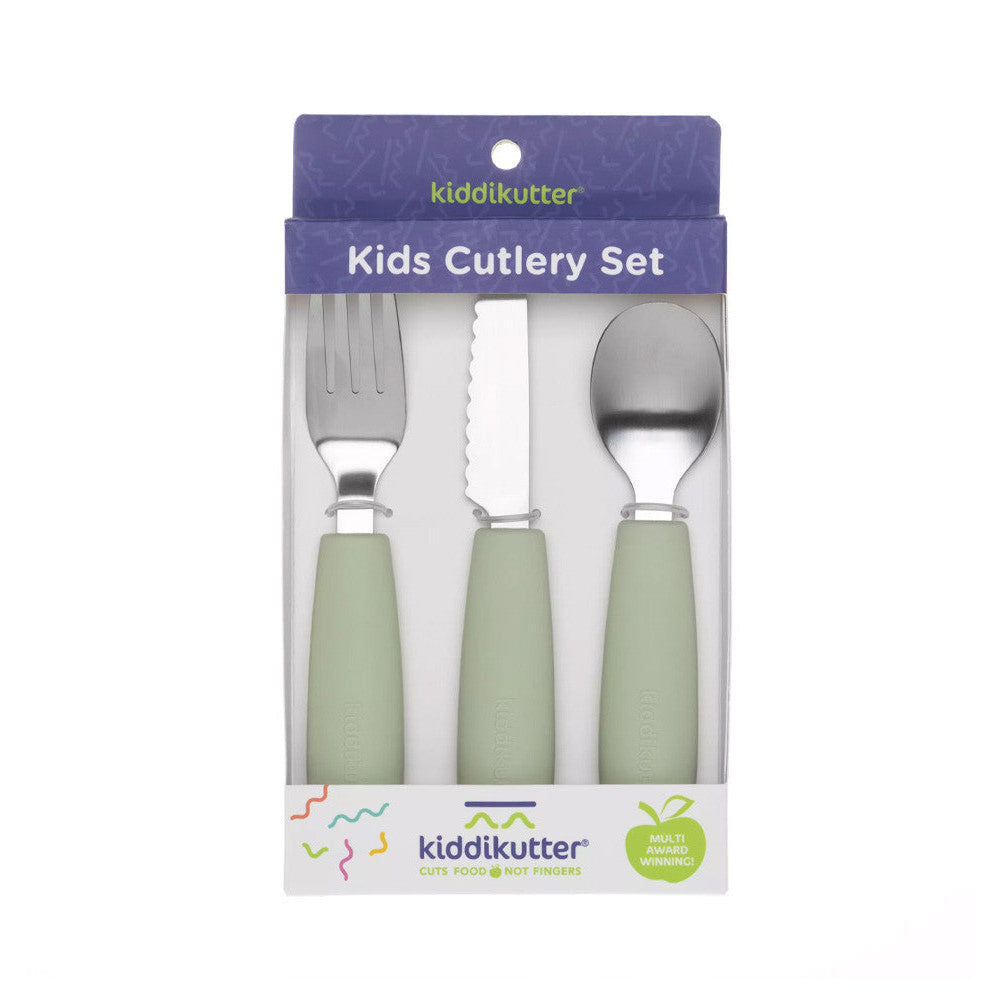 Set de Cubiertos Kiddi Kutter - Sage