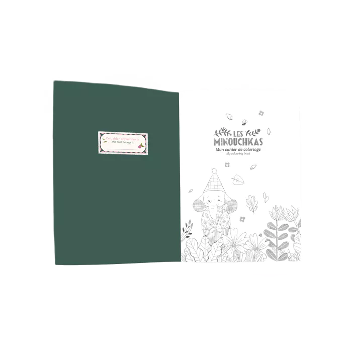 Libro para colorear - Les minouchkas