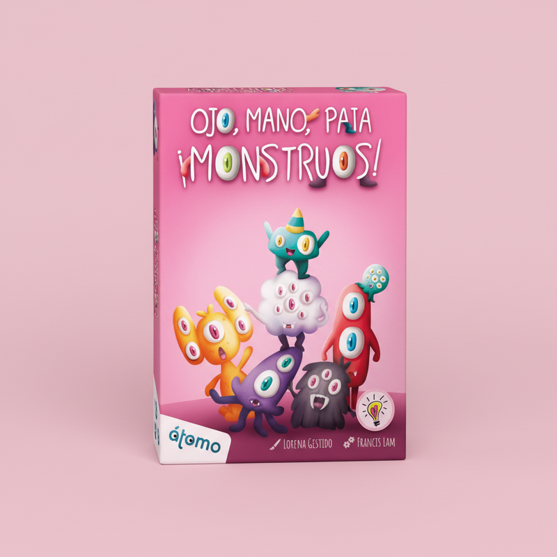 Ojo, mano, pata ¡Monstruos!