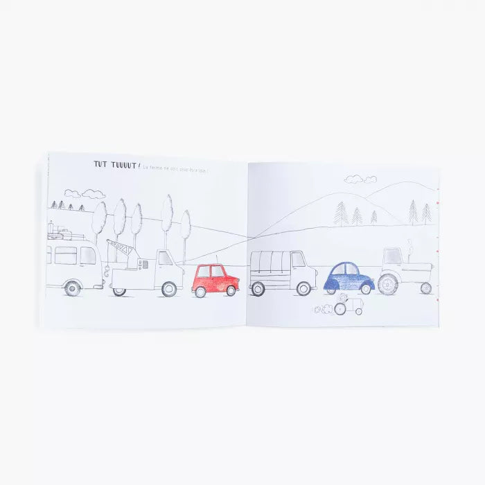 Cuaderno para colorear Aujourd'hui c'est mercredi