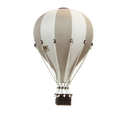 Globo aerostático - Marrón claro y crema
