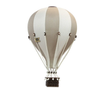 Globo aerostático - Marrón claro y crema