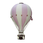 Globo aerostático - Crema y lila