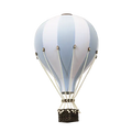 Globo aerostático - Blanco y azul claro