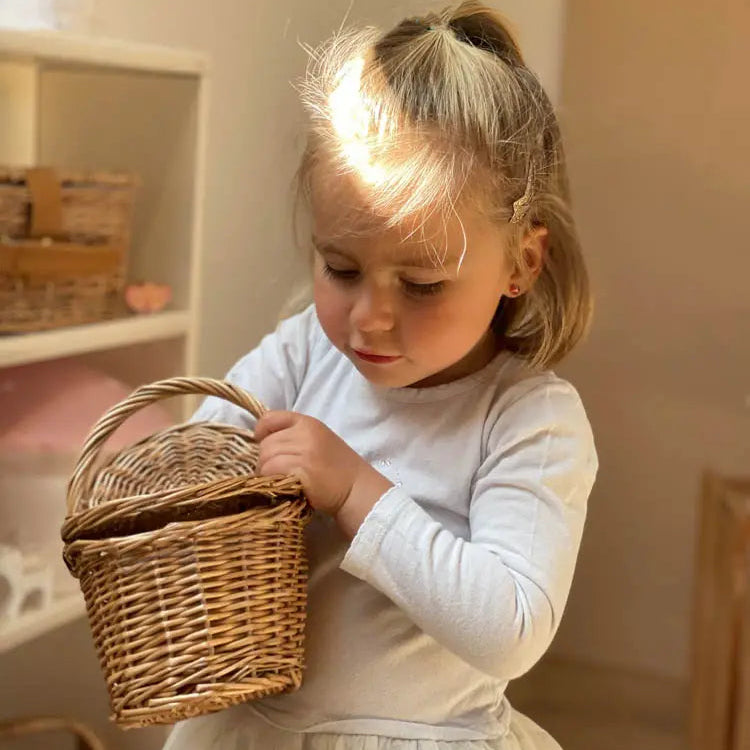 Cesta picnic con juego de té