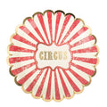Platos de Cartón Circus Vintage
