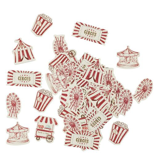 Confetis Circus Vintage