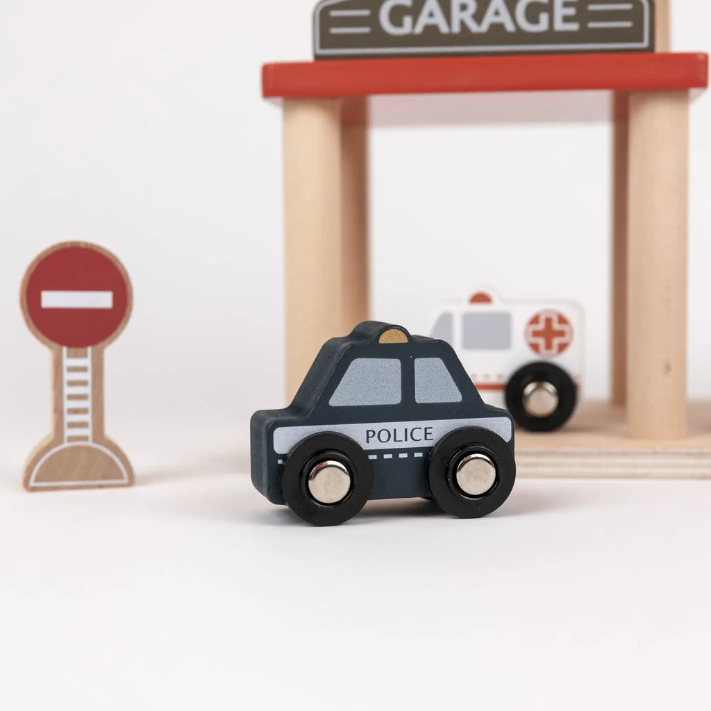 Garaje con coches