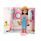 Magnetic dress up