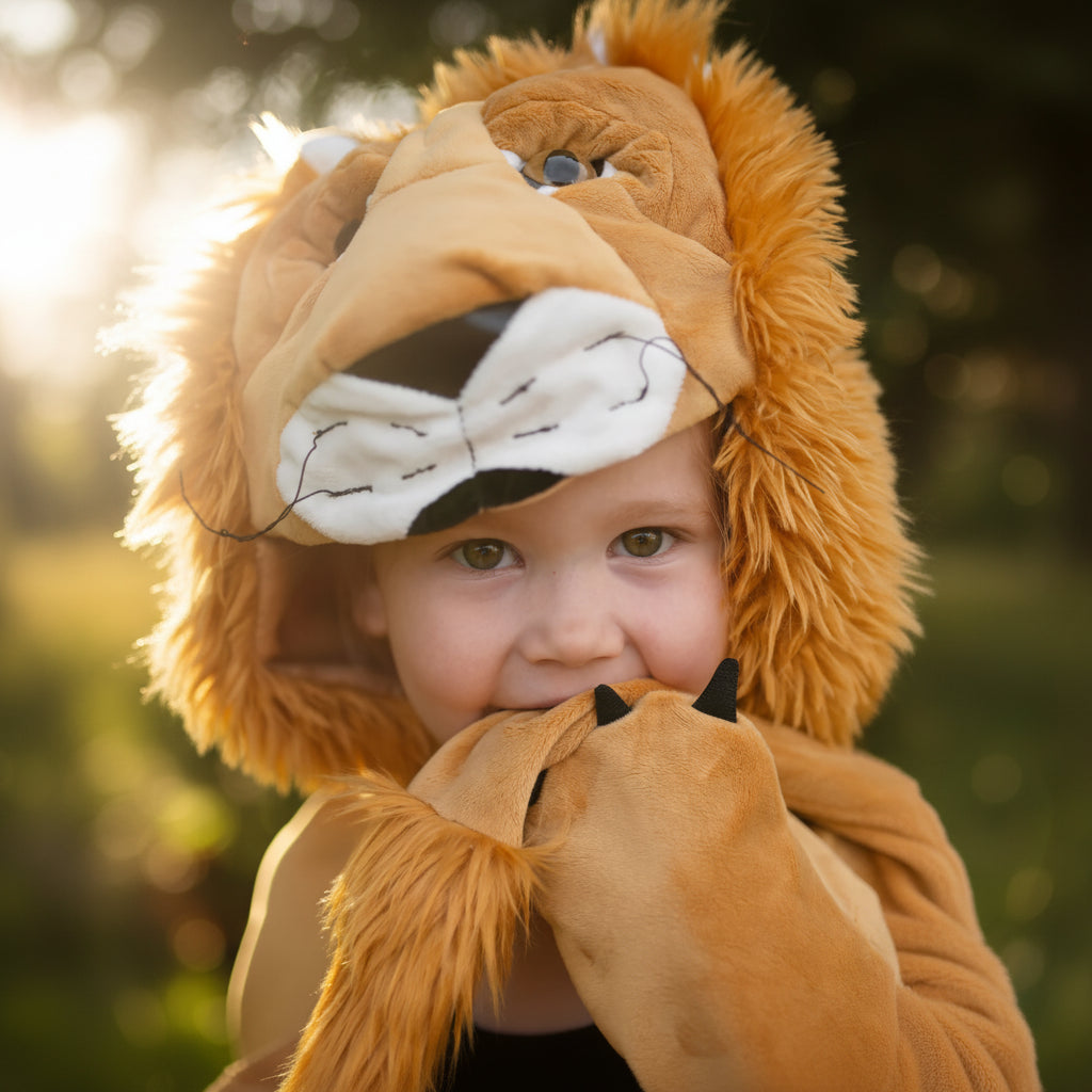 Capa león Woodland Storybook
