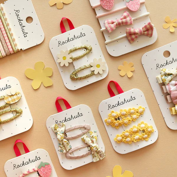 Clips Crochet Flowers