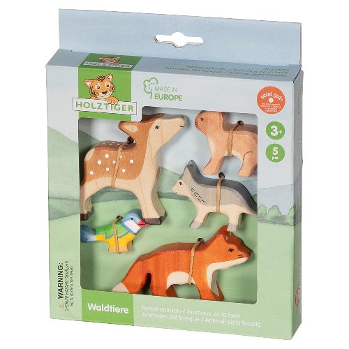 Animalitos de madera - El bosque