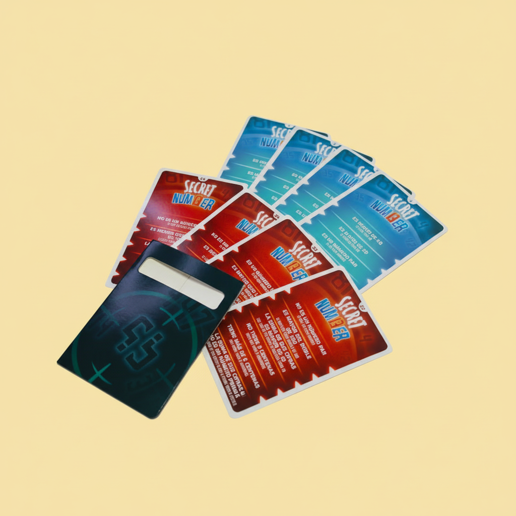 Secret number - Juego de cartas