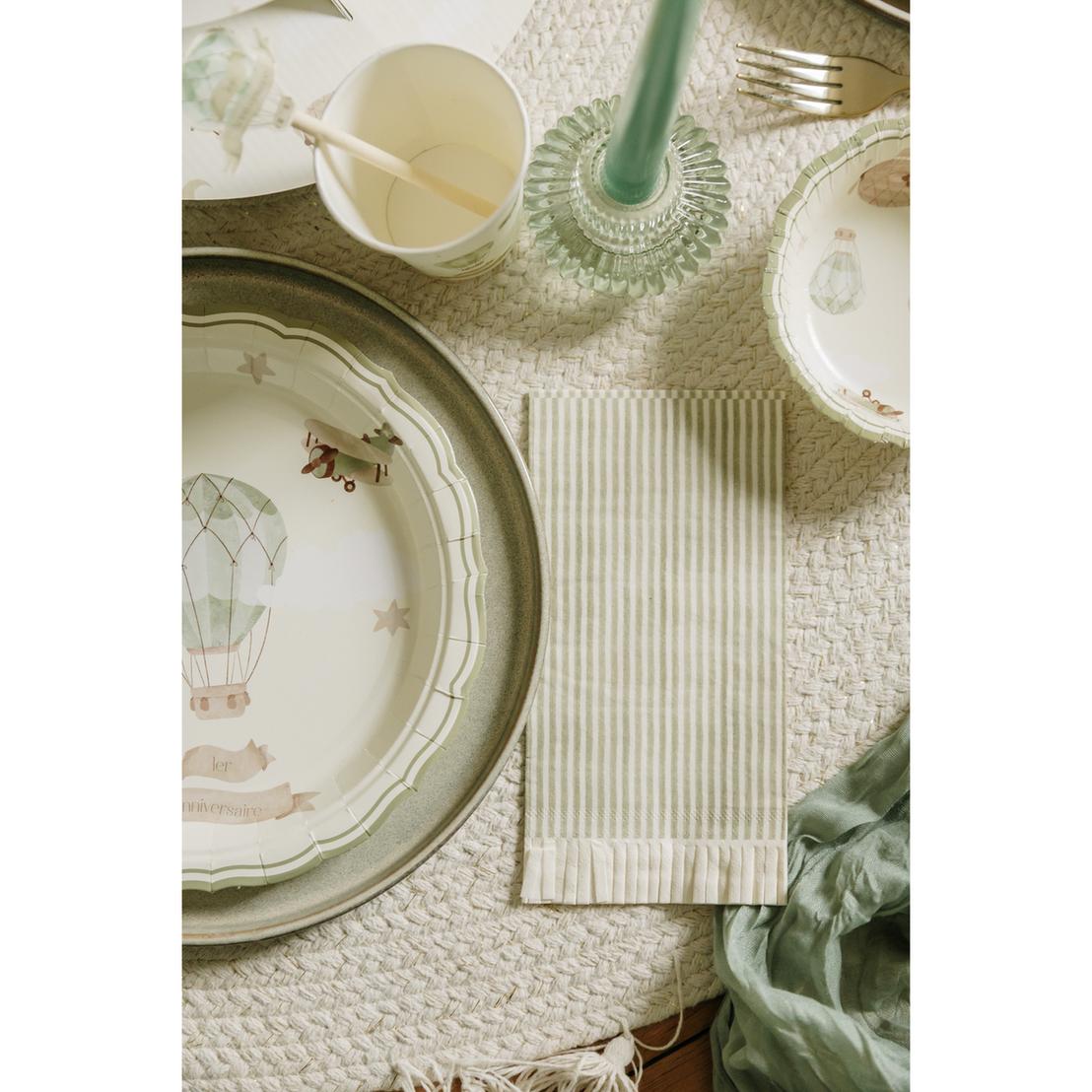 Servilletas Franges et Rayures