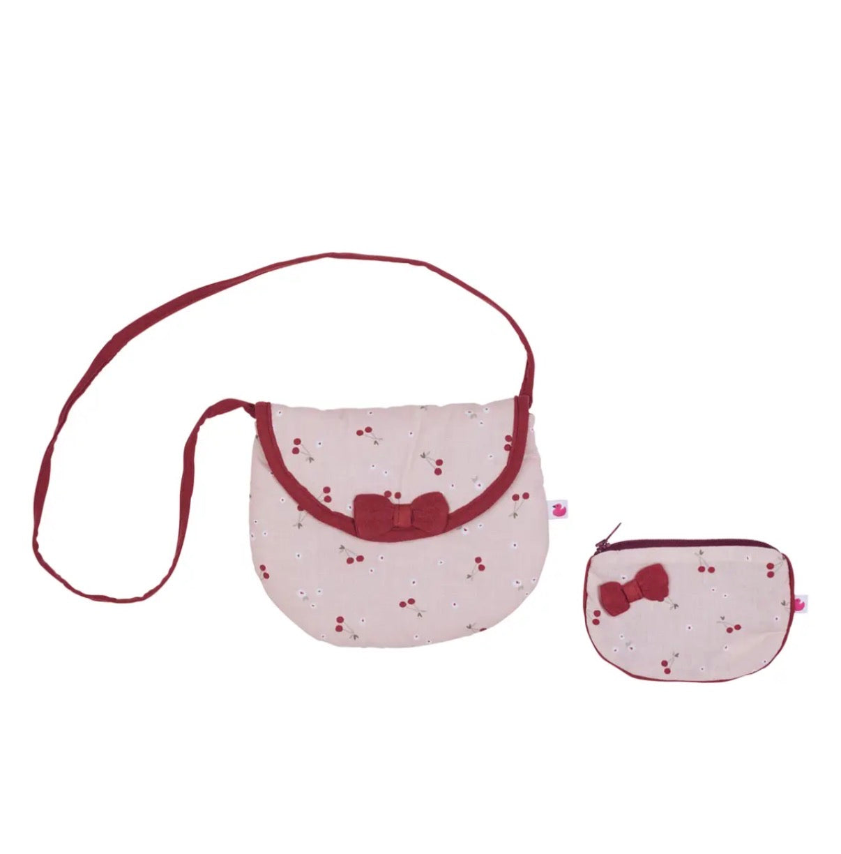 Bolso y monedero - Cherry