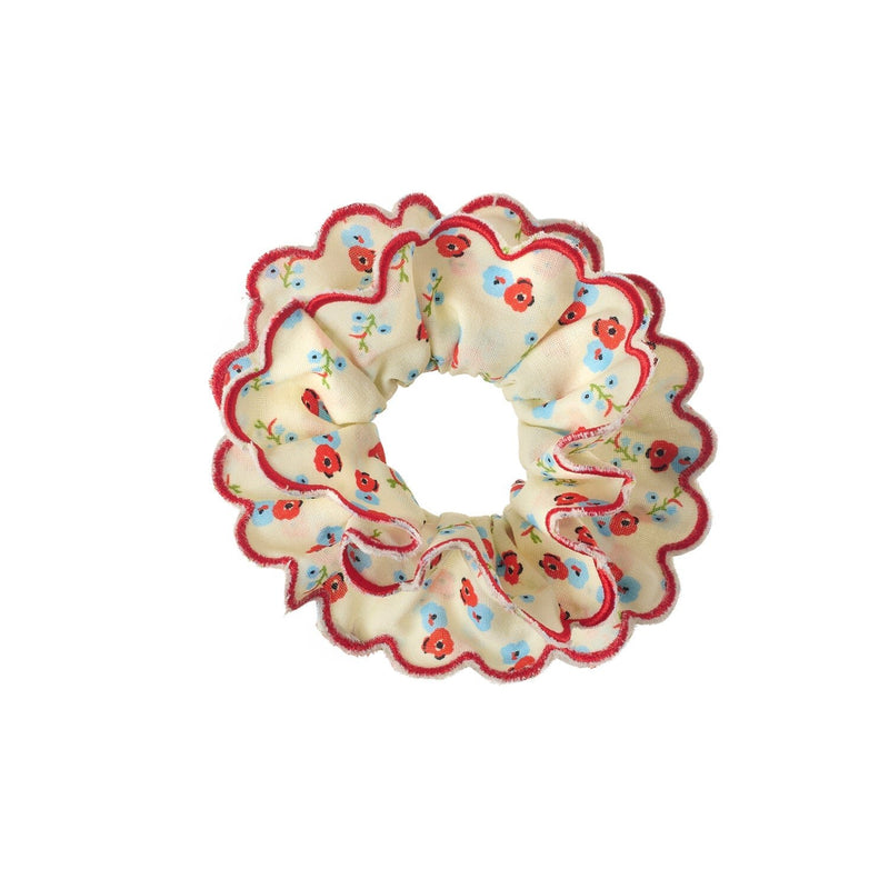 Scrunchie Martha Ditsy Scalloped