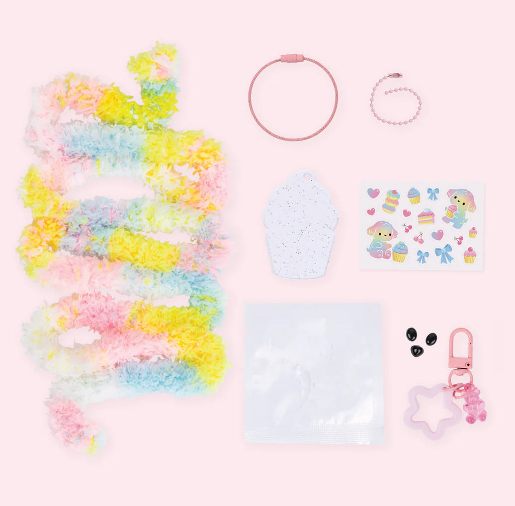 Bag Charm Kit - Fluffy dog