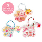 Bag Charms Sticker Kraft Kit - Kawai