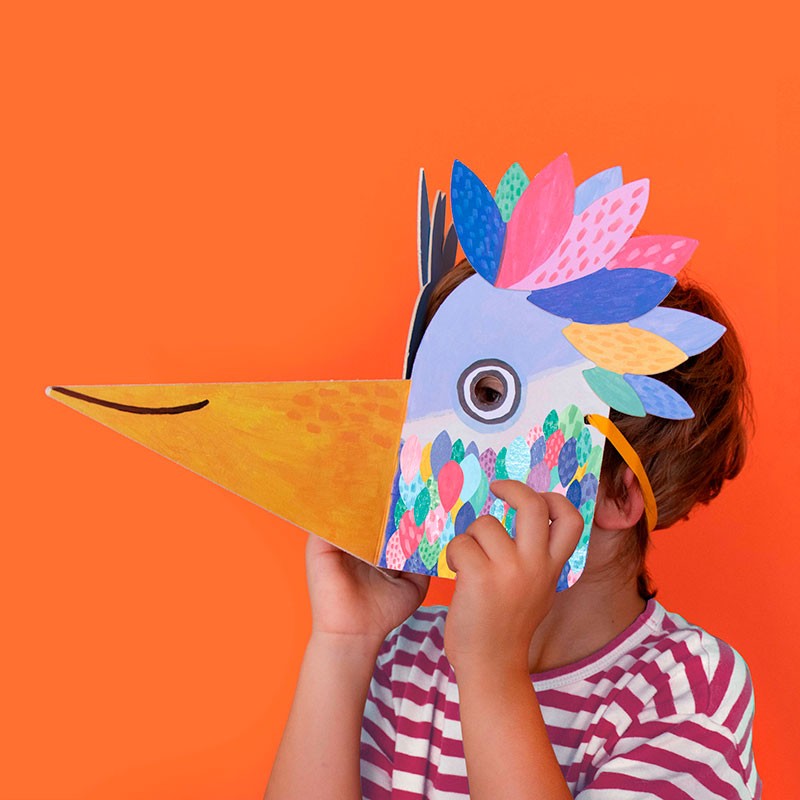 Be Wild! Bird Mask&Stickers