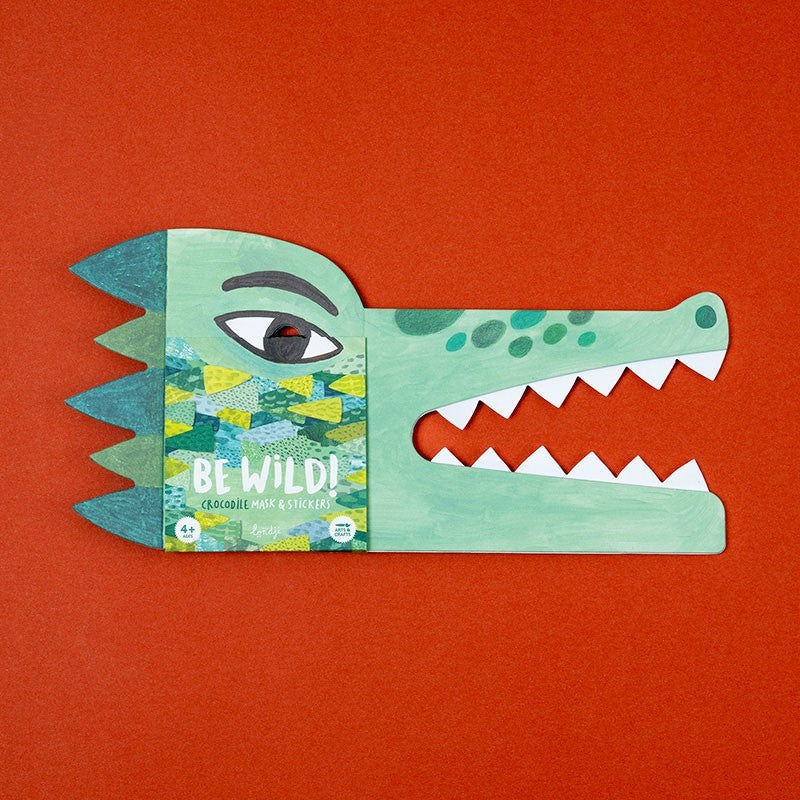 Be Wild! Crocodile Mask&Stickers