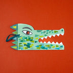 Be Wild! Crocodile Mask&Stickers