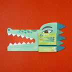 Be Wild! Crocodile Mask&Stickers