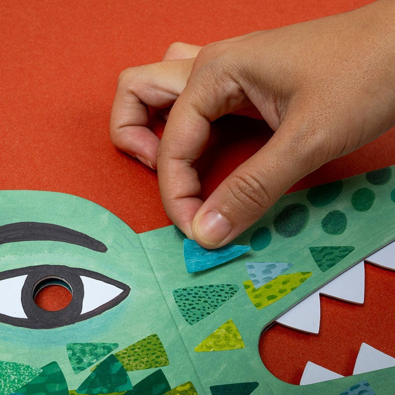 Be Wild! Crocodile Mask&Stickers