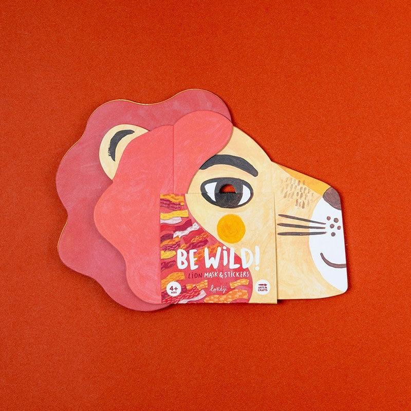 Be Wild! Lion Mask&Stickers