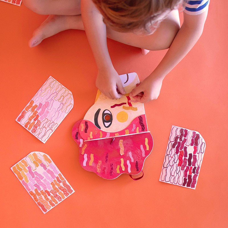 Be Wild! Lion Mask&Stickers