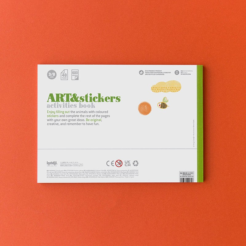 ART&Stickers - Libro de actividades