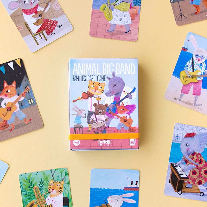 Animals big band - Juego de cartas