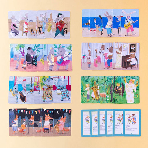 Animals big band - Juego de cartas
