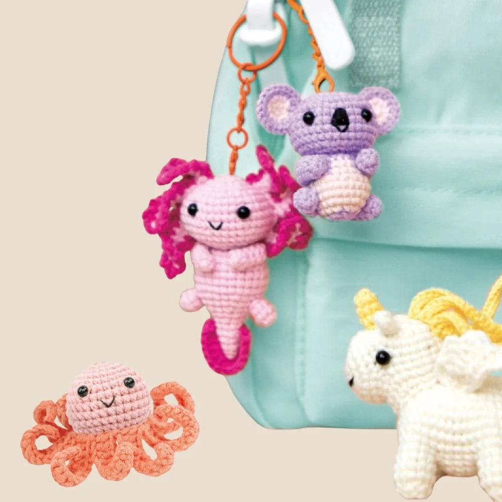 Kit de Crochet - Llavero de animalitos