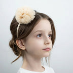 Diadema con pompóm Lily-Rose