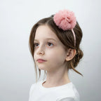 Diadema con pompóm Lily-Rose