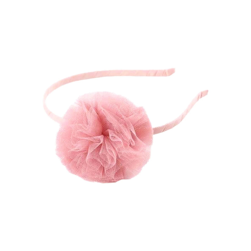 Diadema con pompóm Lily-Rose