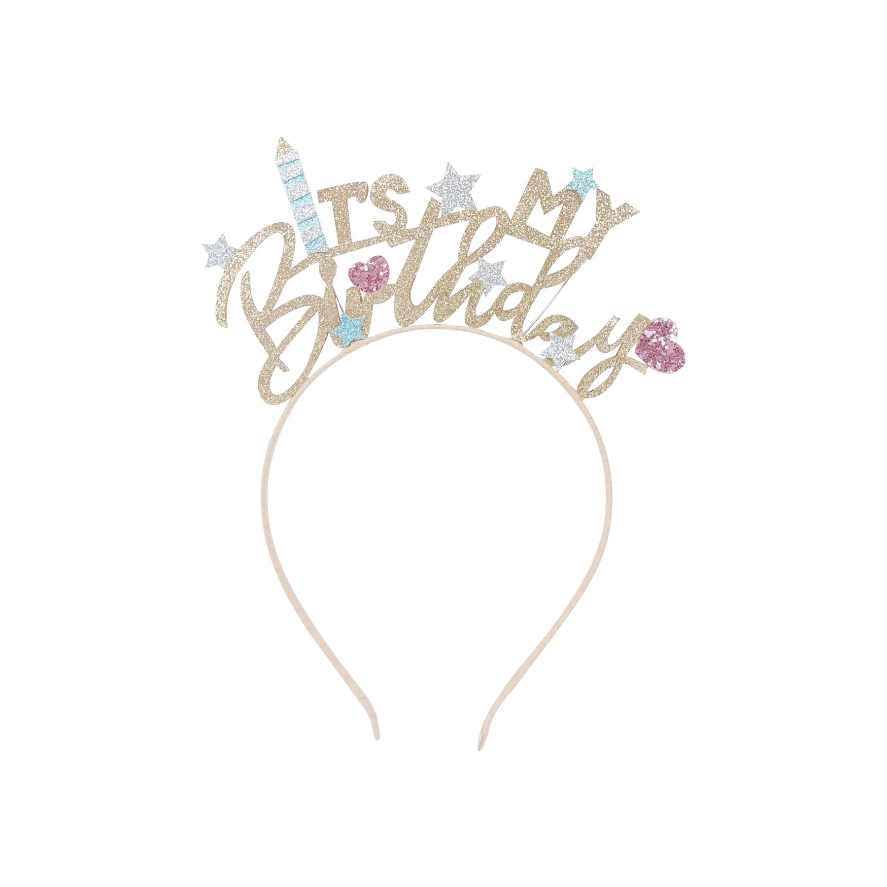 Tiara dorada It's My Birthday