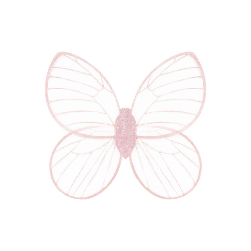 Alas mariposa rosa