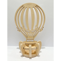 Globo aerostático madera