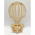 Globo aerostático madera