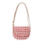 Bolso Gingham Ruffle Bow