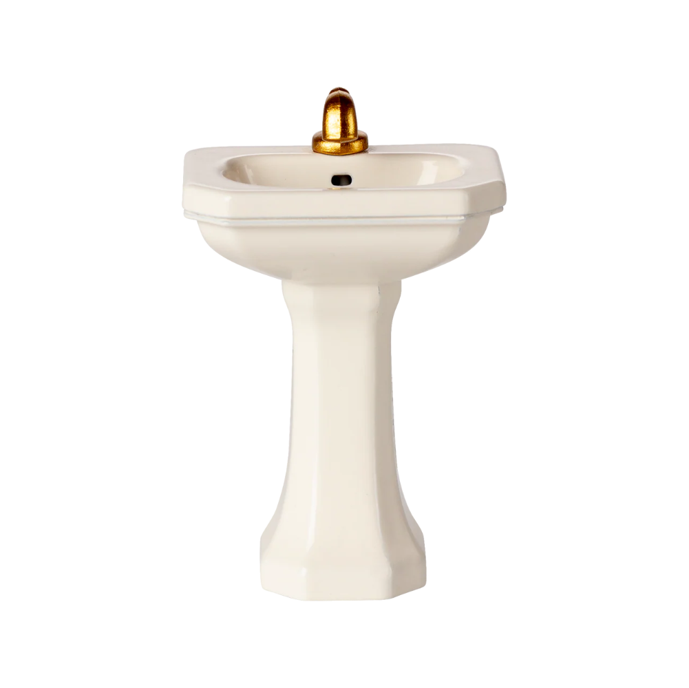 Lavabo de baño, ratón - Blanco roto
