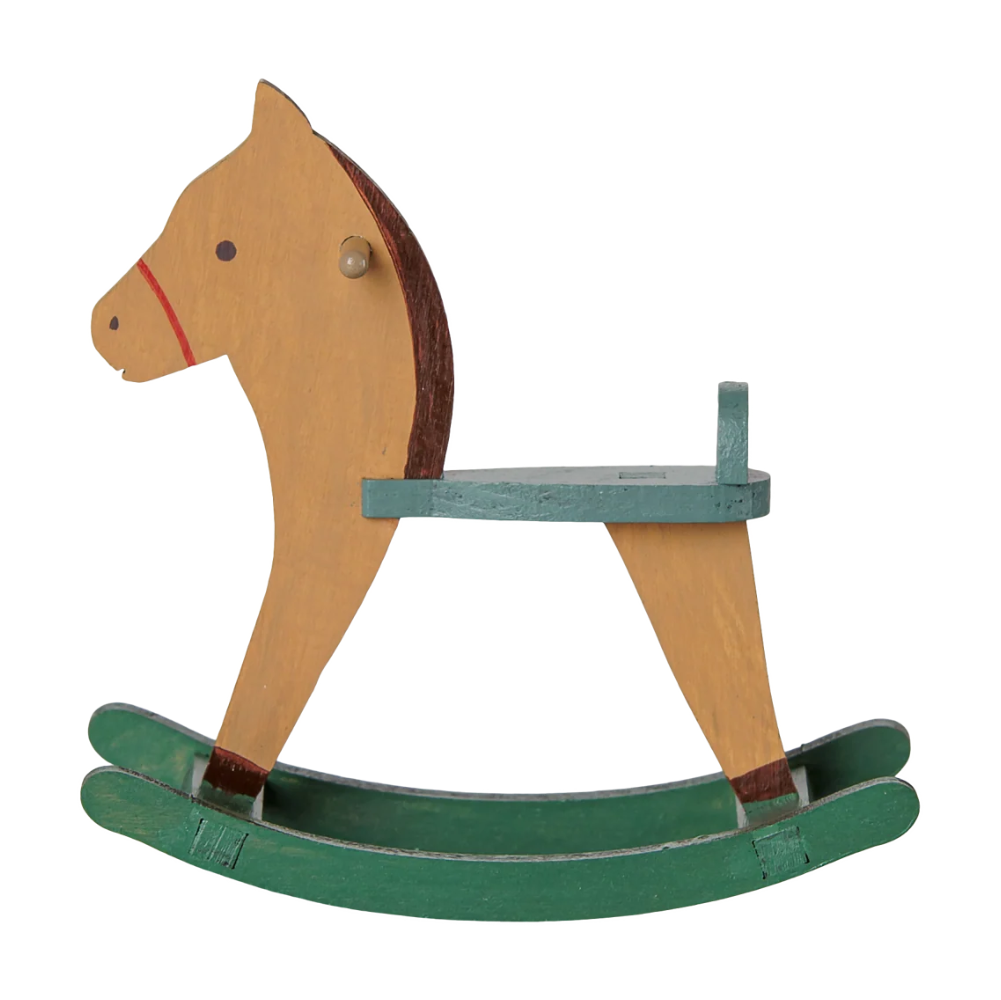 Caballito balancín, Ratón - Marrón claro