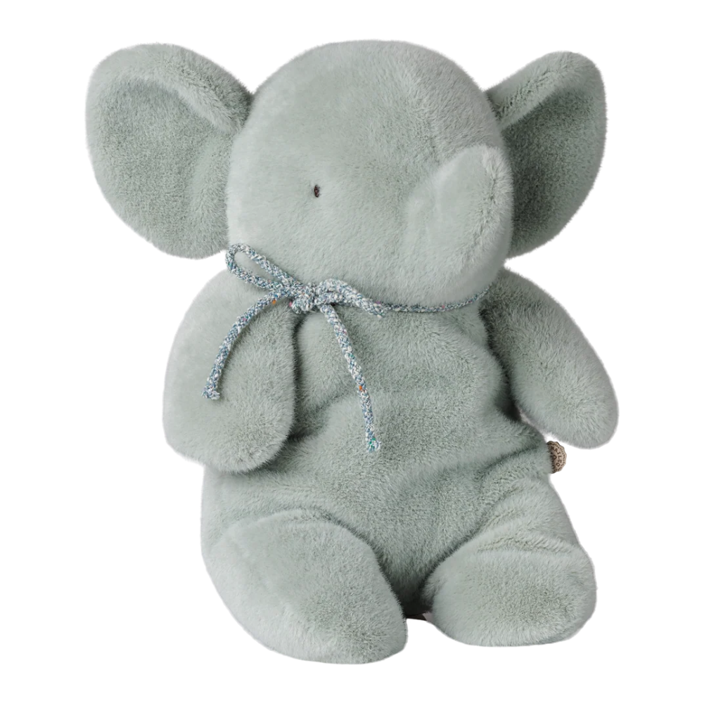 Elefante de peluche, Mediano - Menta suave