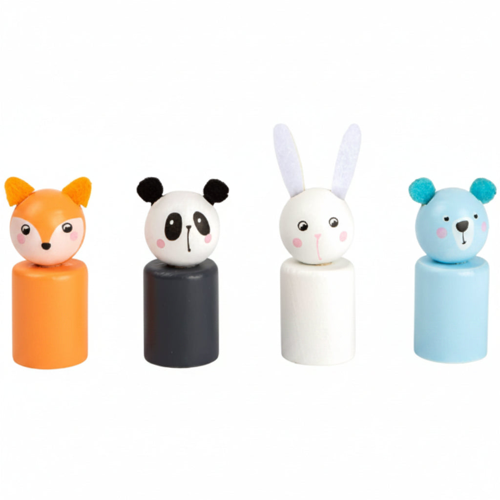 Parchís animales pastel