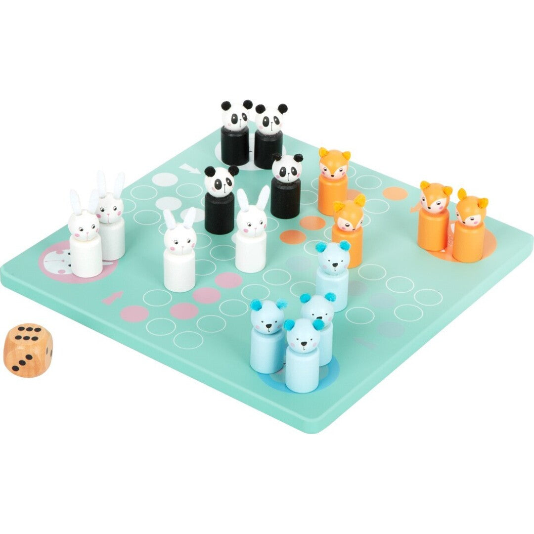 Parchís animales pastel