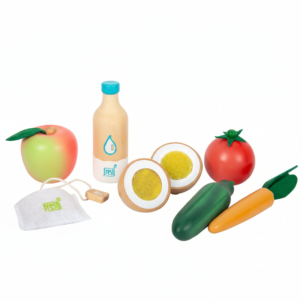 Set comida vegetariana